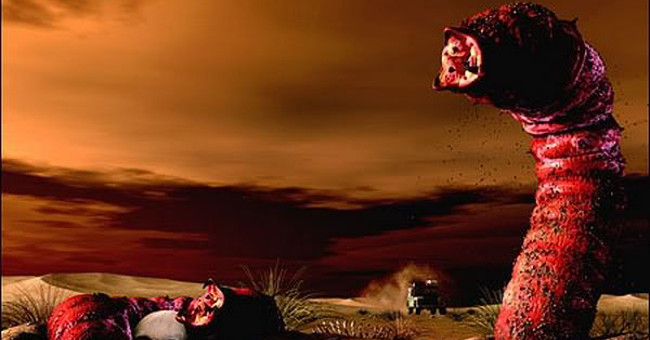 Tranh vẽ mô tả loài sâu tử thần