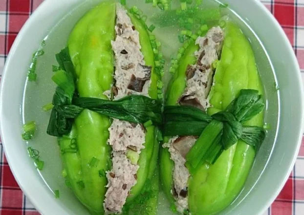 Canh khổ qua thịt nạc