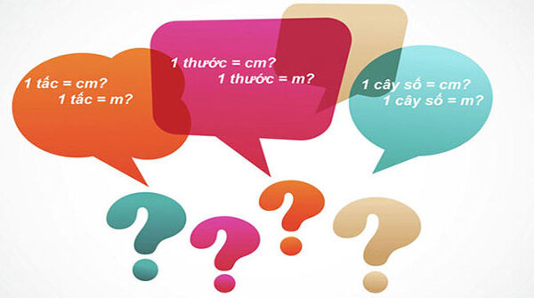 1 tấc, 1 li, 1 phân, 1 thước bằng bao nhiêu mét, cm?