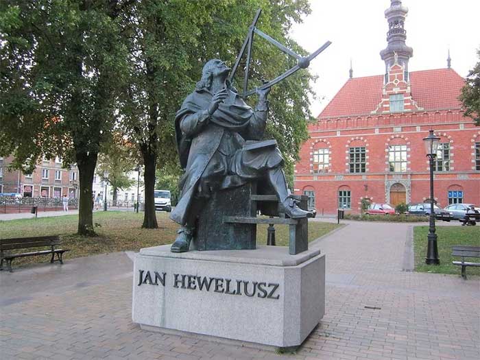johannes-hevelius Nhà thiên văn Johannes Hevelius ở Gdańsk, Ba Lan.