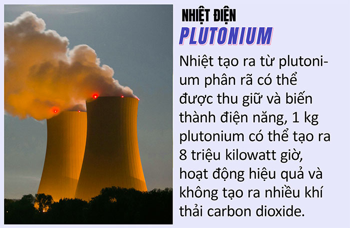 plutonium-8 Nhiệt điện Plutonium