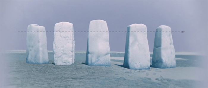 stonehenge-13 Sau đó, dùng các vật chuyên dụng để tạo cái mộng trên tảng đá.