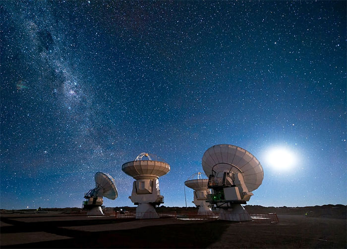 sa-mac-atacama-5 Sa mạc Atacama còn là nơi lý tưởng để quan sát bầu trời đêm.