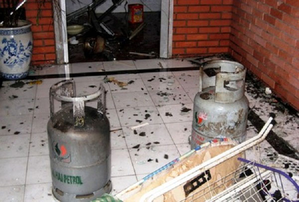 Các vụ nổ bình gas chủ yếu do khí gas bị rò rỉ.